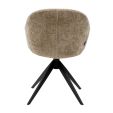 Chaise tournante Kick Matt - Taupe