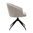 Chaise tournante Kick Merle - Gris