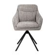 Chaise tournante Kick Milan - Gris