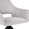 Chaise tournante Kick Miyo - Gris