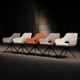 Chaise tournante Kick Miyo - Champagne