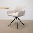 Chaise tournante Kick Miyo - Champagne