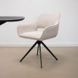 Chaise tournante Kick Miyo - Champagne