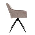 Chaise tournante Kick Miyo - Taupe