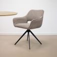 Chaise tournante Kick Miyo - Taupe