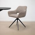 Chaise tournante Kick Miyo - Taupe