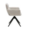 Chaise tournante Kick Niek - Champagne