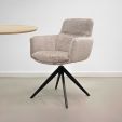 Chaise tournante Kick Niek - Beige