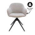 Chaise tournante Noel - Gris