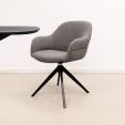 Chaise tournante Noel - Gris foncé
