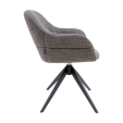 Chaise tournante Noel - Gris foncé