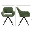 Chaise tournante Kick Nori - Vert