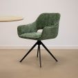 Chaise tournante Kick Nori - Vert