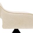 Chaise tournante Kick Nori - Crème