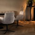 Chaise tournante Kick Noud - Beige