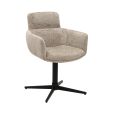 Chaise tournante Kick Noud - Beige