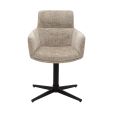 Chaise tournante Kick Noud - Beige