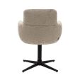 Chaise tournante Kick Noud - Beige
