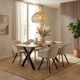 Chaise tournante Kick Olof - Champagne