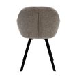 Chaise tournante Kick Olof - Taupe