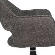 Chaise tournante Kick Owen - Gris foncé