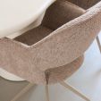 Chaise tournante Kick Owen - Beige