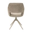 Chaise tournante Kick Owen - Beige
