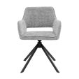 Chaise tournante Kick Pax - Gris