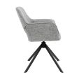 Chaise tournante Kick Pax - Gris