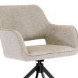 Chaise tournante Kick Pax - Taupe