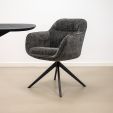 Chaise tournante Kick Stan - Gris foncé