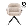 Chaise tournante Kick Stan - Beige