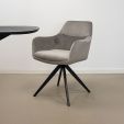 Chaise tournante Tom - Gris