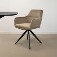 Chaise tournante Tom - Taupe