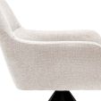 Chaise tournante Tom Texture - Champagne