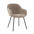 Chaise de salle à manger Kick Arda - Taupe