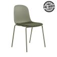 Chaise de salle à manger Kick Bow - Vert