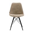 Chaise de salle à manger Kick Bren - Beige