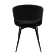 Kick eetkamerstoel Dean - Zwart