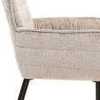 Chaise de salle à manger Kick Goos - Gris/Beige
