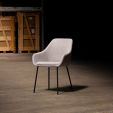 Chaise de salle à manger Kick Guus - Gris
