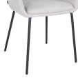 Chaise de salle à manger Kick Guus - Gris