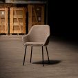 Chaise de salle à manger Kick Guus - Taupe