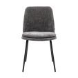 Chaise de salle à manger Jet - Gris foncé