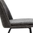 Chaise de salle à manger Jet - Gris foncé