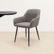 Chaise de salle à manger Kick Jip - Gris foncé