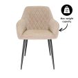 Chaise de salle à manger Kick Jip - Taupe