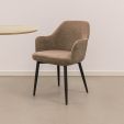Chaise de salle à manger Kick Jodi - Taupe