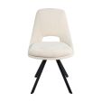 Chaise de salle à manger Kick Lena - Crème