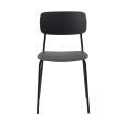 Chaise de salle à manger Kick Lio - Noir